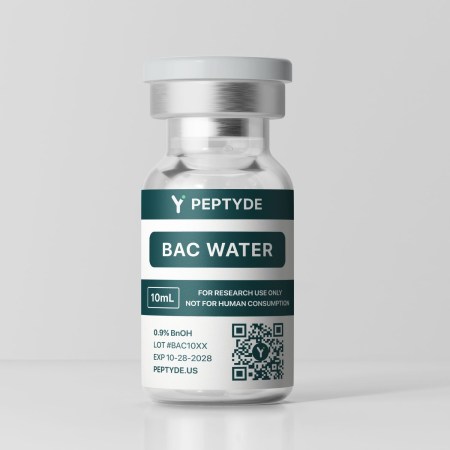 Bac Bacteriostatic Water Product Photo Peptyde / Peptyde.US